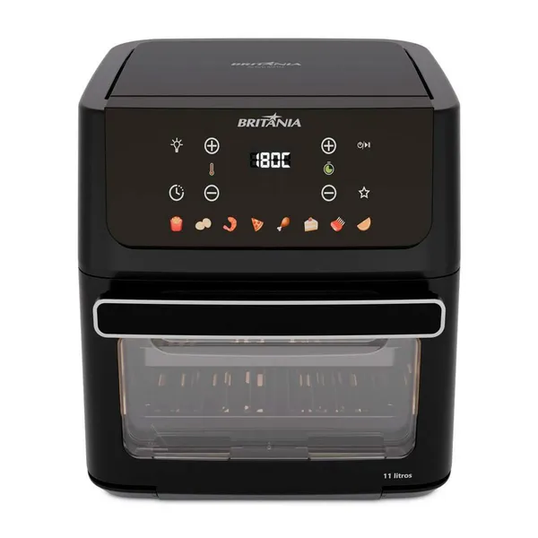 Fritadeira Air Fryer 11L BAF11A Britânia Preta 127V