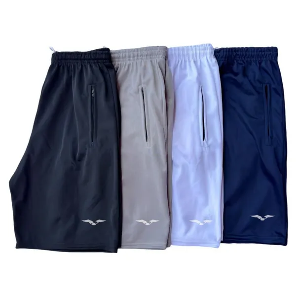 Bermuda Refletiva Masculina Short Esportivo Para Corrida e Academia