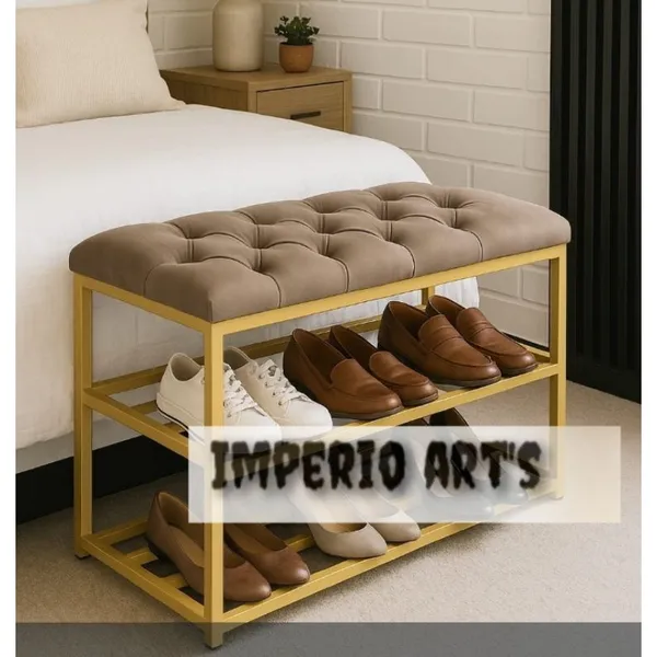 Sapateira ,recamier ,banco  reforçada de ferro 2 andares promoção