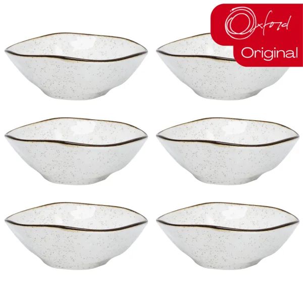 Jogo 6 Tigelas Maresia Cumbuca Bowl Caldos Sopa Cereais Açaí 500ml Oxford