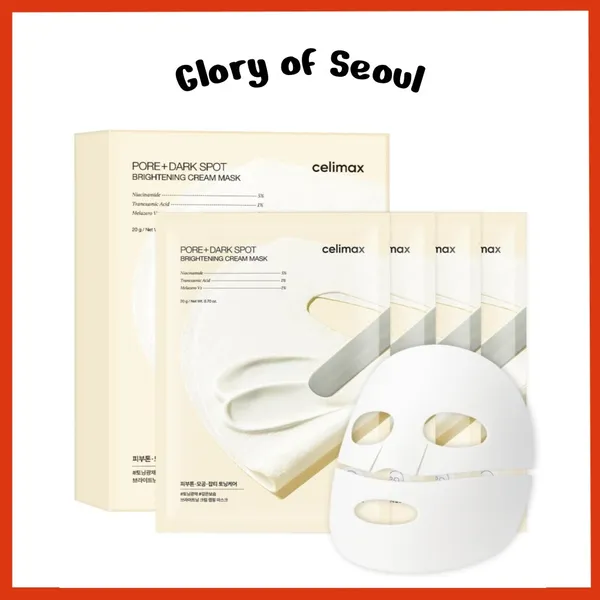CELIMAX Pore+Dark Spot Brightening Cream Mask 2 Options