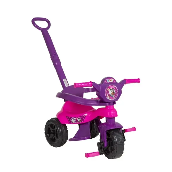 Triciclo Velotrol De Passeio, Pedal Infantil 3 em 1 Kemotoca Protetor e Suporte para os Pés Kendy