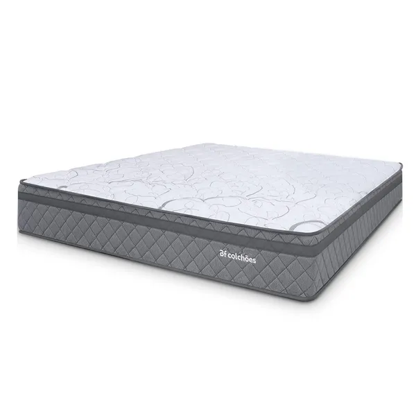 Colchão Casal Espuma D45 Extra Firme Ortopédico Antialérgico Certificado 138x188x24cm - BF Colchões