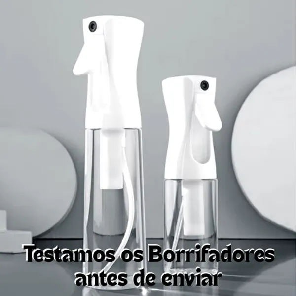 Borrifador Spray de Plástico 200/300ml Pulverizador Jato De Névoa Semi Automático Contínuo Barbeiro