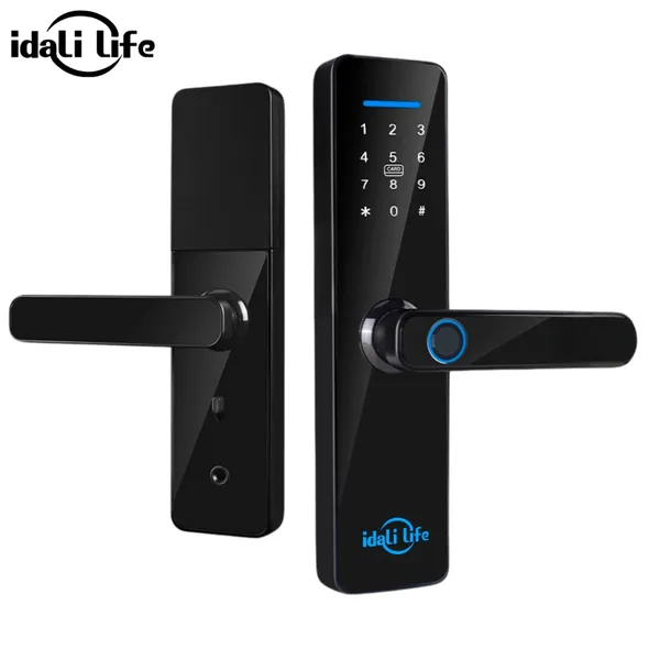 Fechadura Digital Inteligente com Biometria e Senha  Segurança Avançada IDALI LIFE