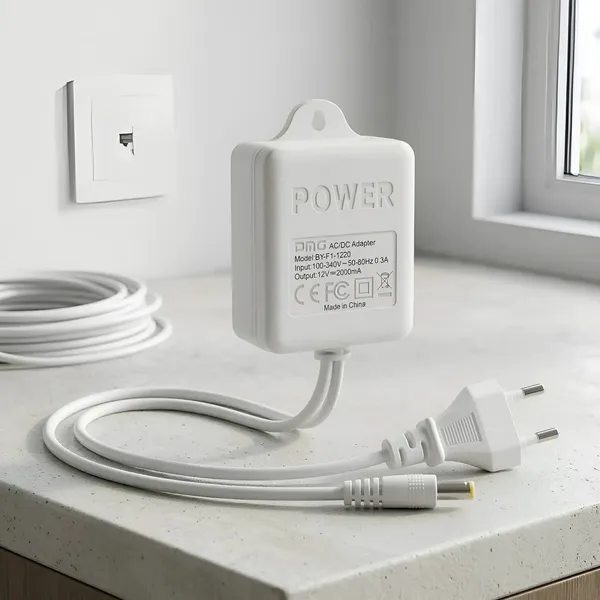 Fonte prova d'água 12V 2A 110-220V para Câmera IP Speed Dome