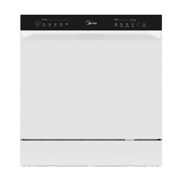 Lava Louças 8 Serviços Branca Touch Plus Midea MDWTF08W1 - 110V