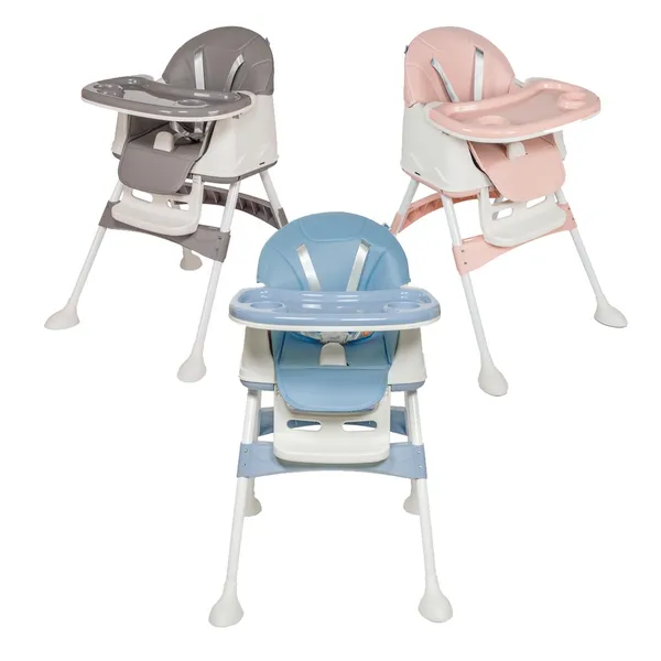 Cadeira de Alimentacao Portatil e Dobrável Bebe e Criança Assento Refeição Honey Maxi Baby