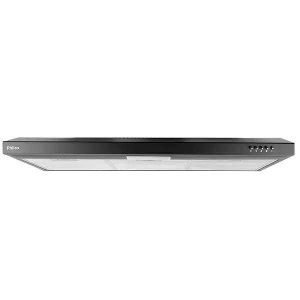 Depurador e Exaustor Philco 80cm Preto 3 Velocidades PDR80P