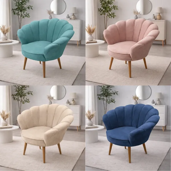 Poltrona Decorativa Pétalas