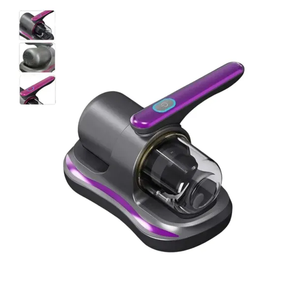 Removedor De Ácaros Portátil Elétrico Aspirador Esterilização De Estofados UV Sem Fio