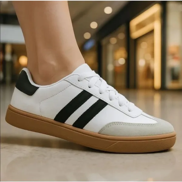 Tênis feminino samba retrô vintage, premium