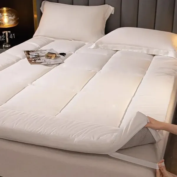 Protetor De Colchão Pillow Top Cama Box Macio Ortopédico Envio Imediato Menor Preço