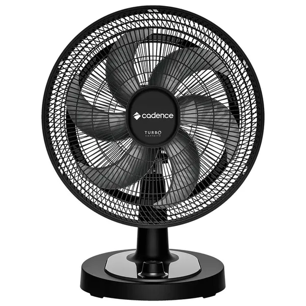 Ventilador de Chão e Parede Turbo Conforto Preto VTR470 - Cadence