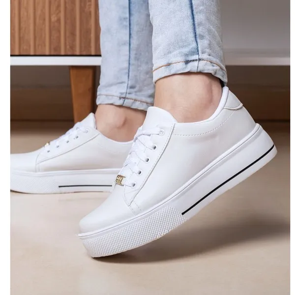 Tênis Feminino Casual Confortável Leve Sapato Feminino Moda Dia Original Macio