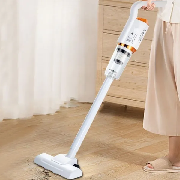 Aspirador de Pó Doméstico 3 em 1 Sem Fio Limpeza Sucção USB