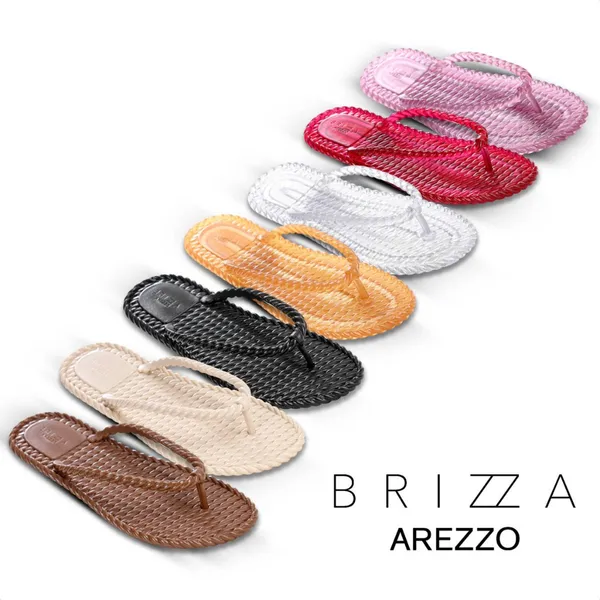 Chinelo Brizza Arezzo Tira Marrocos - Feminino
