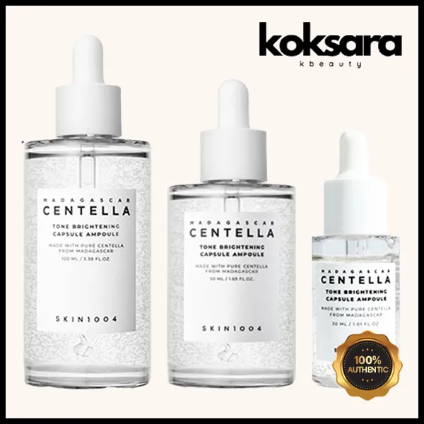 skin1004 madagascar tone brightening capsule ampoule 30ml, 50ml, 100ml