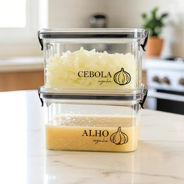 Pote Multiuso com Vedação Hermética e Click 460ml/950ml