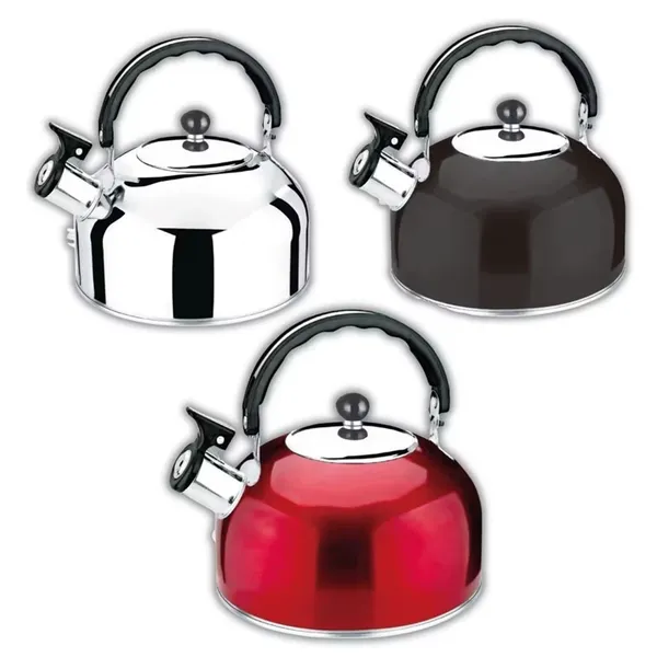 Chaleira Inox com Apito 2L – Tampa e Alça Resistente