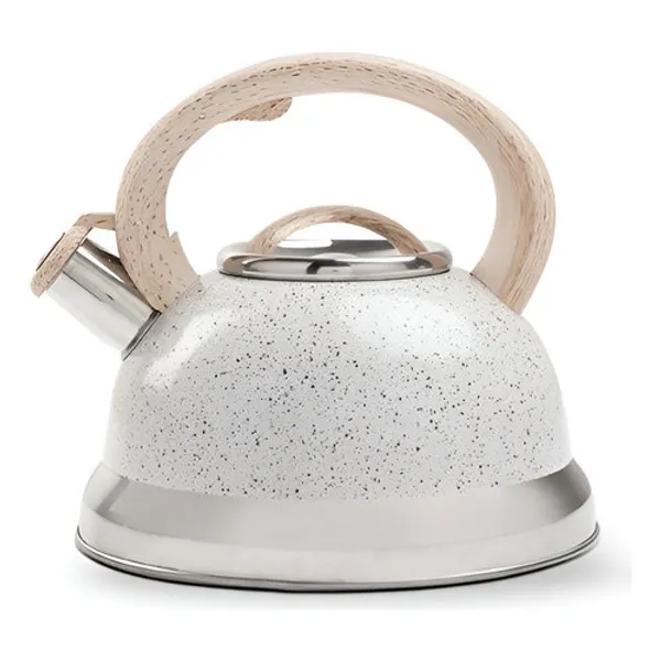 Chaleira Bule Alumínio Com Apito Roma Brinox 2,7 Litros