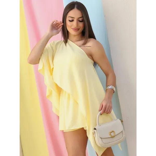 Conjunto Feminino 3 Peças Duna Short Saia Capa Boho e Top Confortável Dia a Dia