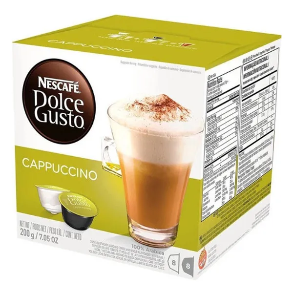 Cápsula Cappuccino Com 10 Unidades Dolce Gusto 200g