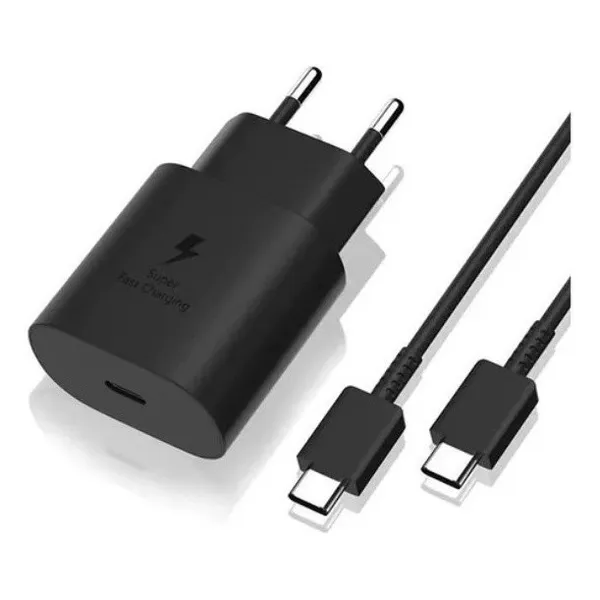Carregador Samsung 45W Turbo Tipo C modelo 2025