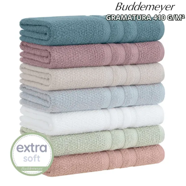 Toalha de Banho Buddemeyer Avulsa 100% Algodão Vanilla