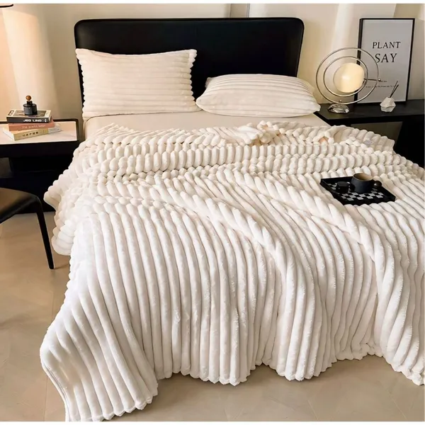 Manta Cobertor Quebec e Manta Mont Blanc Ultra Macia Aveludada Solteiro/Casal/Queen/King/Super King