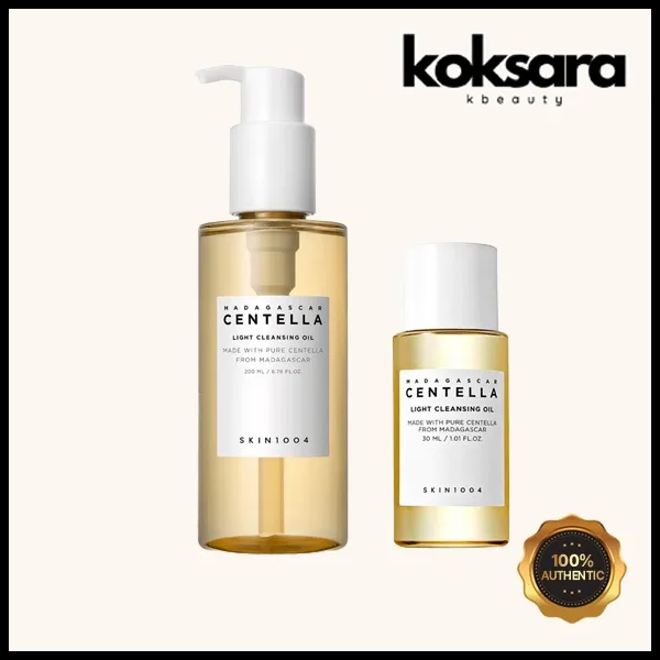 skin1004 madagascar centella light cleansing oil 30ml/200ml