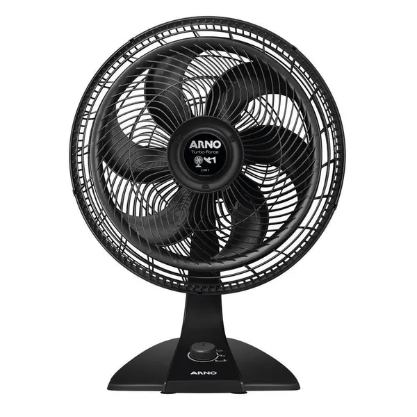 Ventilador Arno Turbo Force 2 em 1 40cm Vf42 Preto