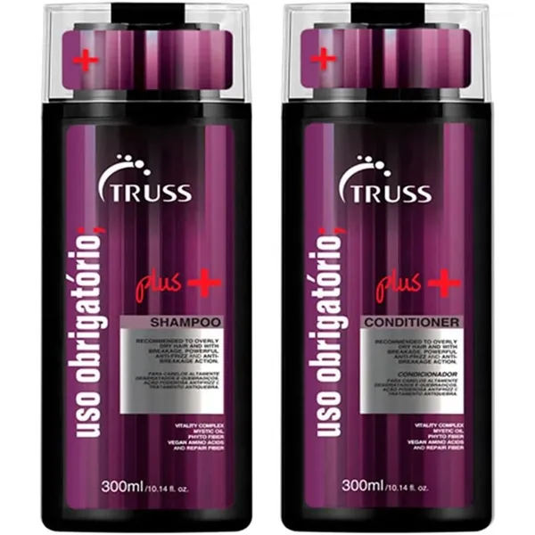 Truss Kit Shampoo e Condicionador Uso Obrigatório Plus 300ml