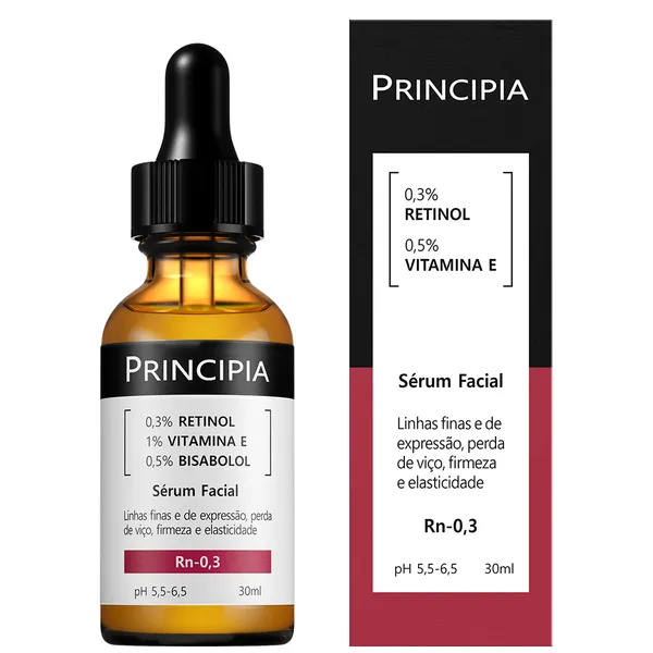 Sérum Principia Retinol 0,3% + Vitamina E + Bisabolol - Rn-0,3 Skincare