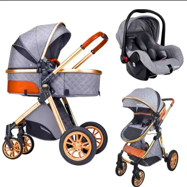 CARRINHO DE PASSEIO P/ BEBÊ + BEBÊ CONFORTO OU CARRINHO AVULSO- LUXO MOISES MODELO EUROPEU- PASSEAR