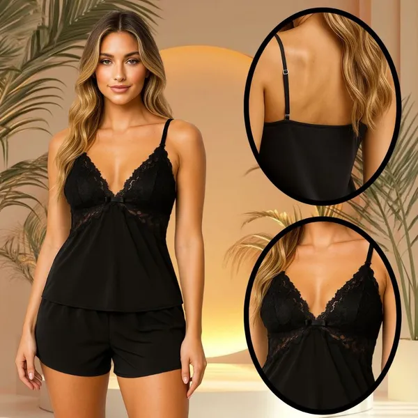 Baby Doll Short Doll De Renda Confortável