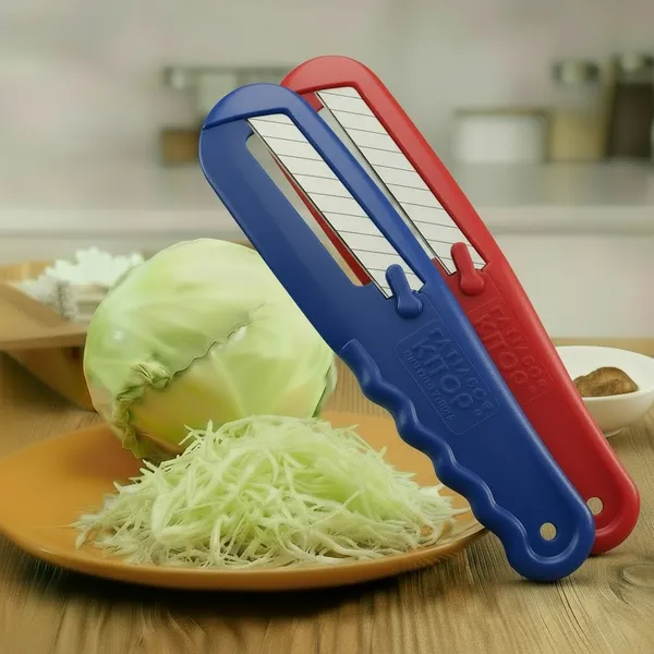 Kit 2 Fatiadores para Couve e Legumes Fácil de Usar