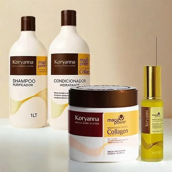 Kit shampoo novo 1L Condicionador novo 1L mascara 500g óleo  novo.