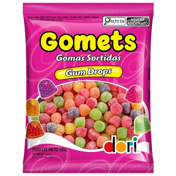 Goma Gomets 500gr Dori Sortido
