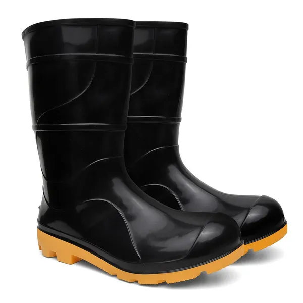 Bota Galocha Impermeável EPI com C.A. Original Proteção Chuva Motoboy Limpeza ENVIO IMEDIATO