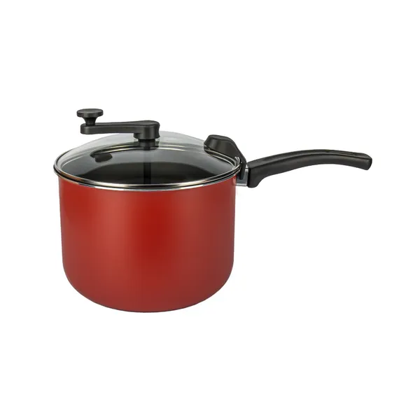 Pipoqueira Não Queima de Alumínio Polido 4,5L PROMOCAO