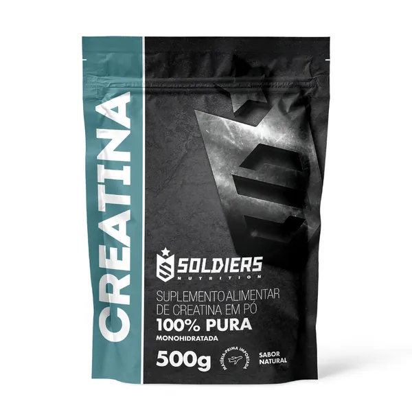 Creatina Monohidratada 500g 100% Pura