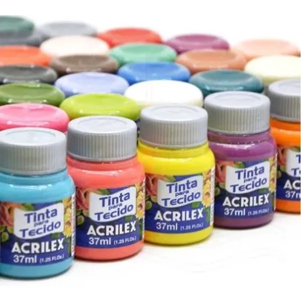 Tinta para Tecido 37ml - Acrilex