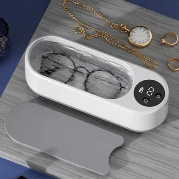 Máquina De Limpeza Ultrassônica Alta Frequência Vibração Wash Cleaner Lavar Jóias Óculos Relógio De Lavagem Pequeno Anel