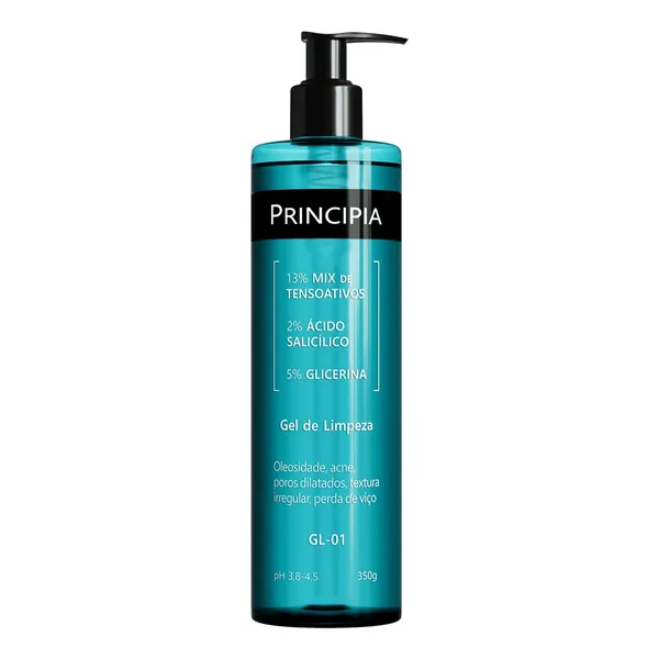 Gel de Limpeza Principia 2% Ácido Salicílico + 5% Glicerina com 350g