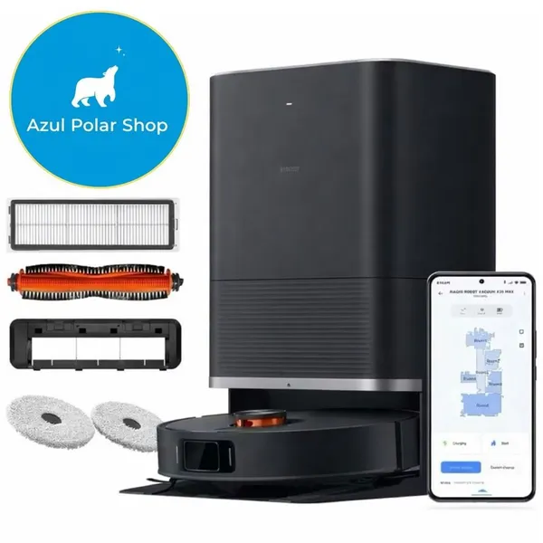 Robô Aspirador Xiaomi X20 MAX 110v/220v - C/Garantia Original 2025