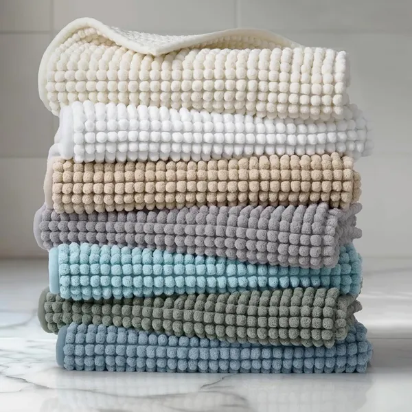 Tapete de Banheiro 40x60 Antiderrapante Microfibra Cores