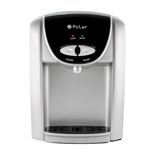 Purificador De Água Eletrônico Polar Prata - Natural e Gelada