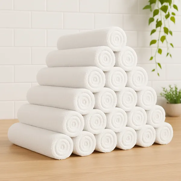 Kit 10pçs Toalhas de Salão de Beleza 45x62cm 100%Algodão Coleção Trip Clean