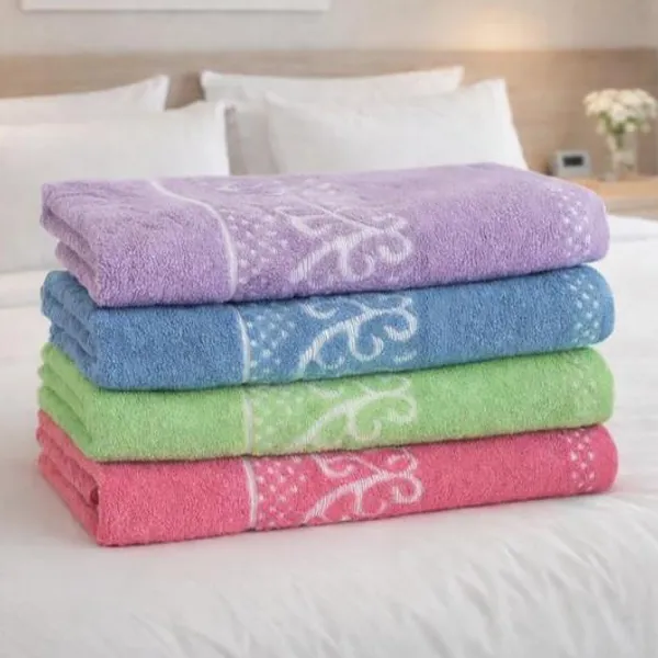 Toalha de Banho Kit De 4 Toalhas de Banho Grande  Macia 1,40x70 Alta Absorção